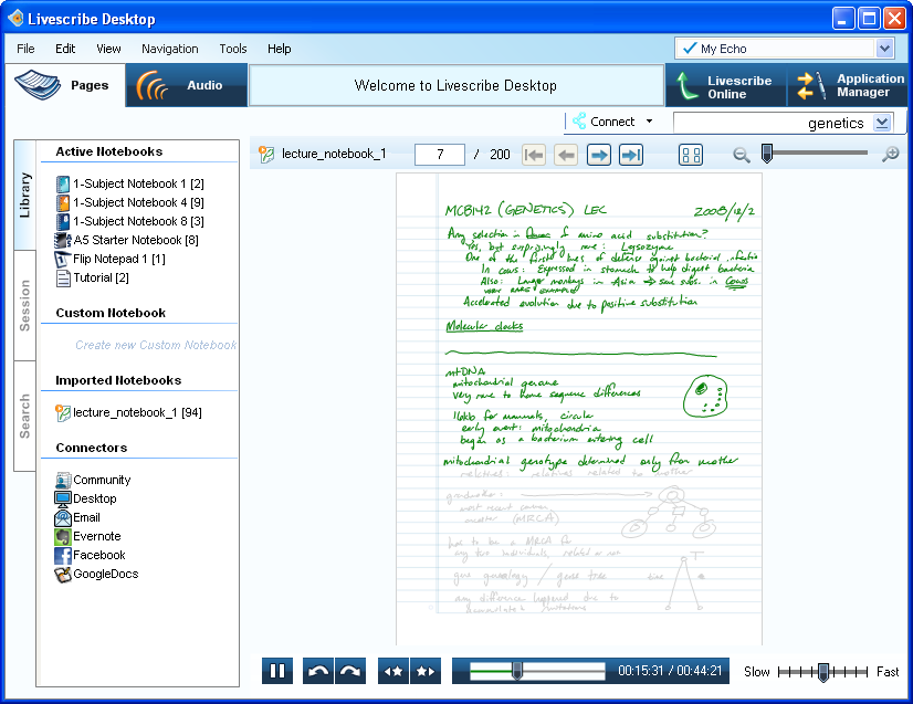 livescribe desktop software download